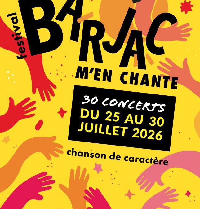 Actualité      BARJAC M&rsquo;EN  CHANTE   27 juillet